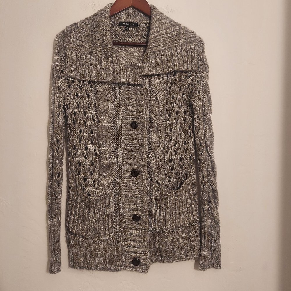 Relativity Sparkly Knit Sweater
